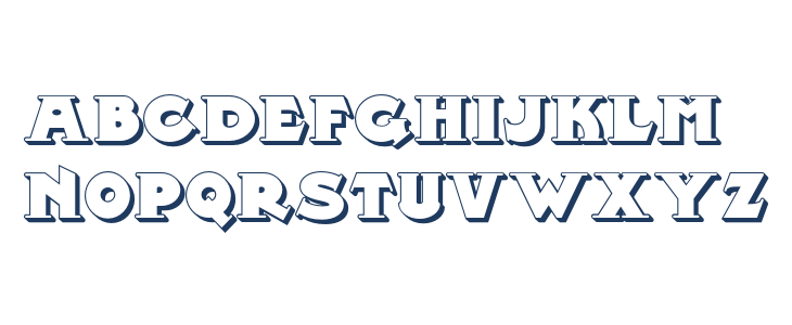 MidlandRailShadowNF Lowercase