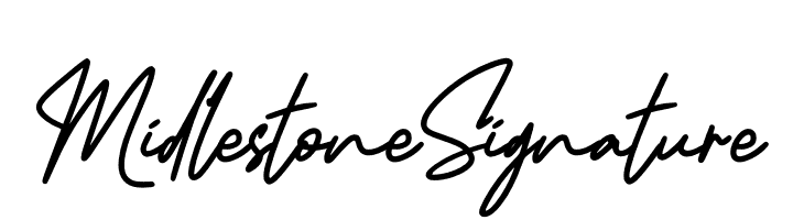 Midlestone Signature  Frei Schriftart Herunterladen