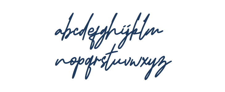 Midlestone Signature Lowercase