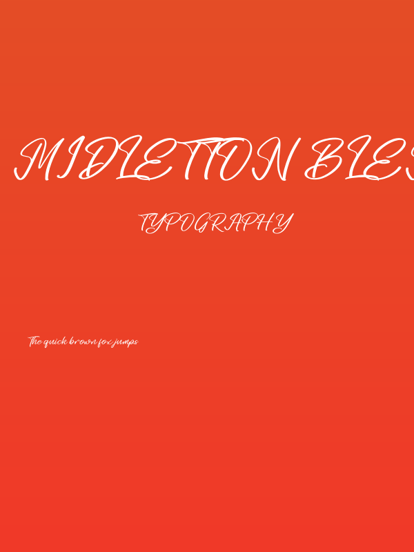 Midletton Blenda Poster