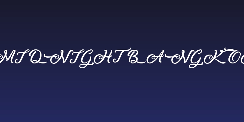 Midnight Bangkok Social Header