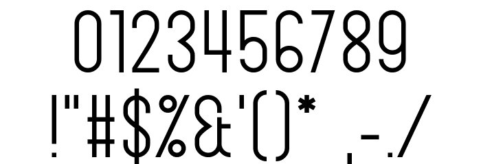 Midnight Champion Font OTHER CHARS