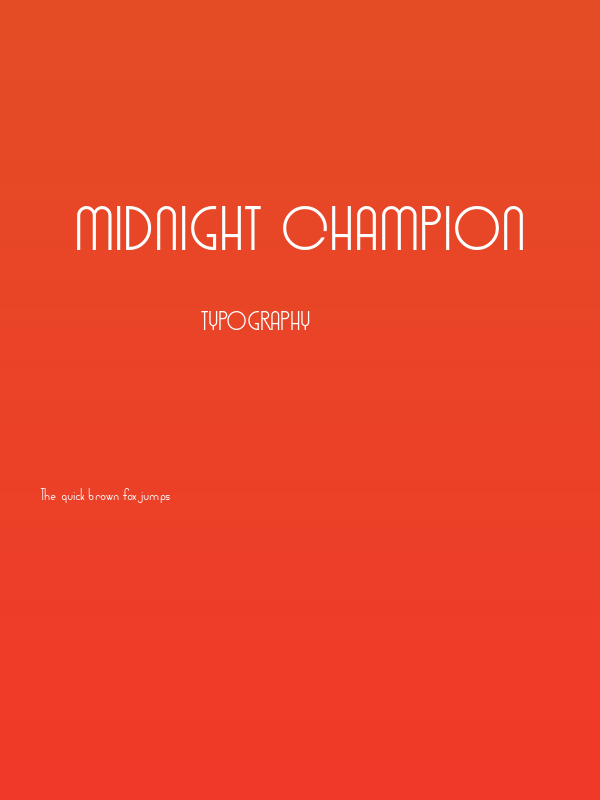 Midnight Champion Poster