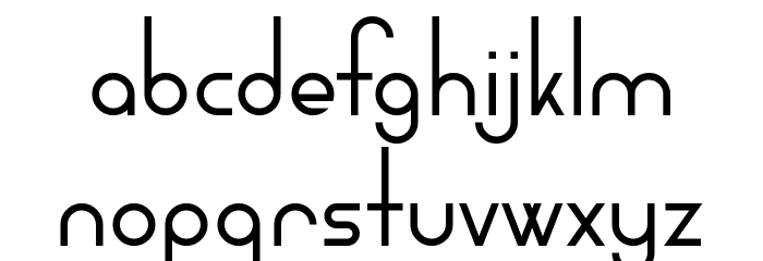 Midnight Champion Font LOWERCASE