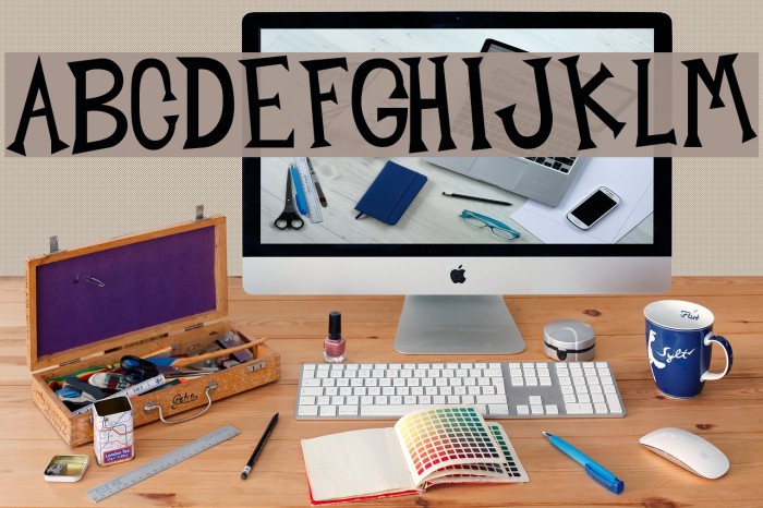 Midnight Junk Yard Font examples