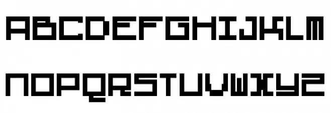Midnight Letters 字体 大写