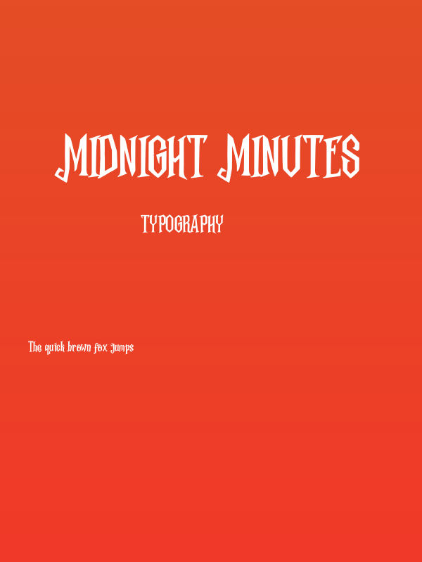 Midnight Minutes Poster