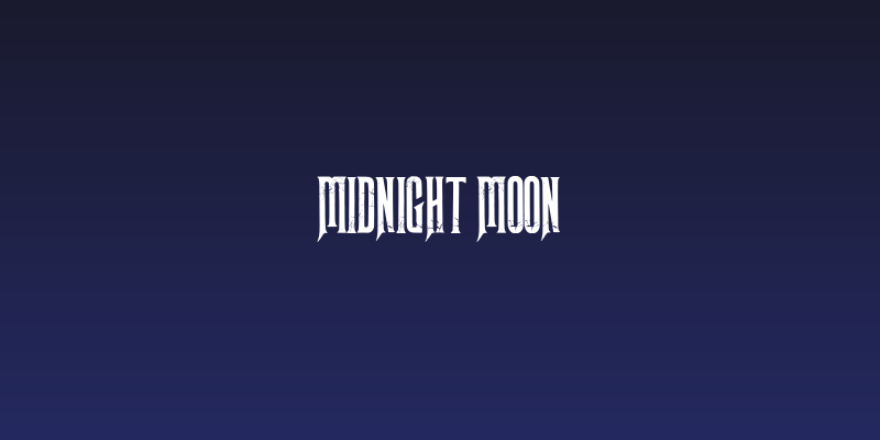 Midnight Moon Social Header