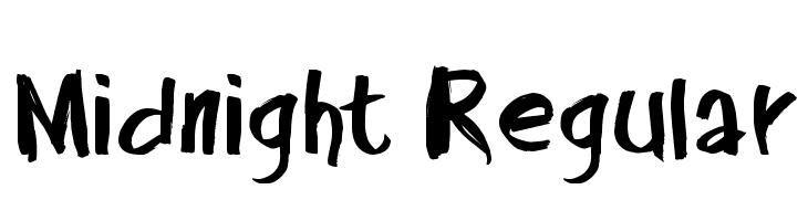 Midnight Regular  Fuentes Gratis Descargar