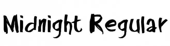 Midnight Regular  免费字体下载