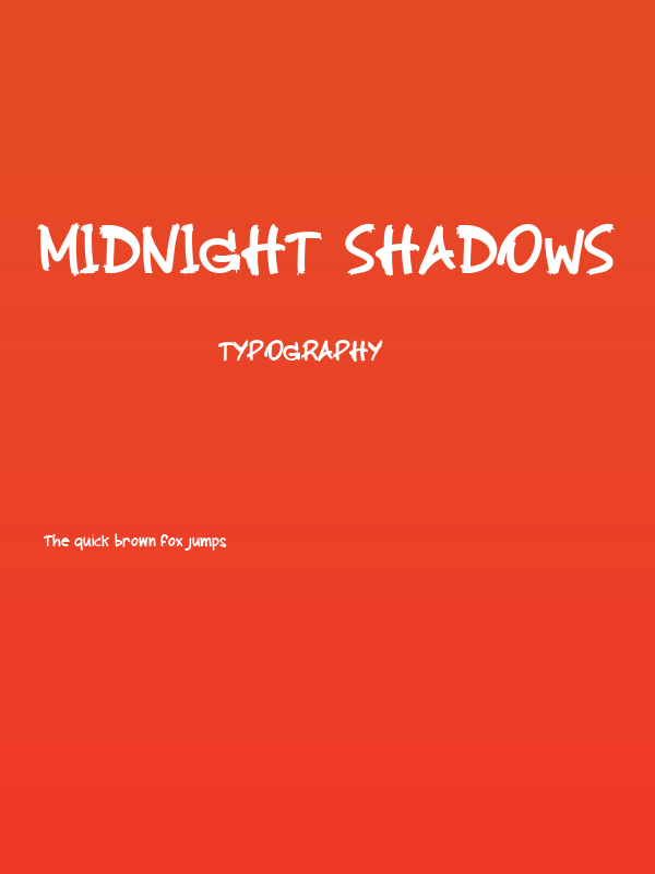 Midnight Shadows Poster
