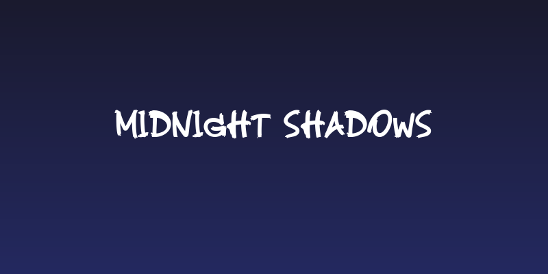 Midnight Shadows Social Header