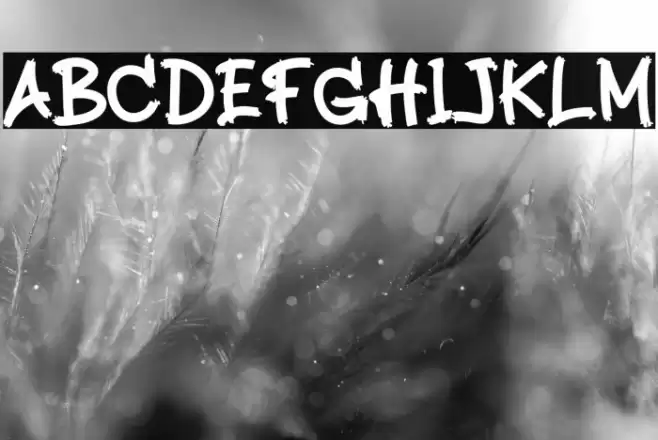 Midnight Shadows Font examples