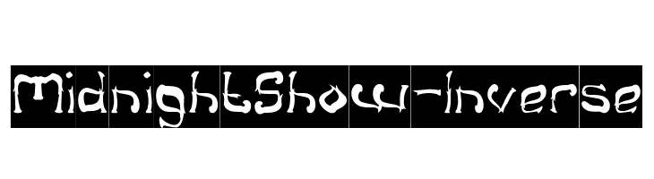 Midnight Show-Inverse  Descarca Fonturi Gratis