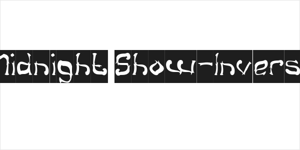 Midnight Show-Inverse Logo