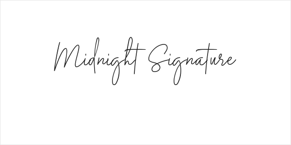 Midnight Signature Logo