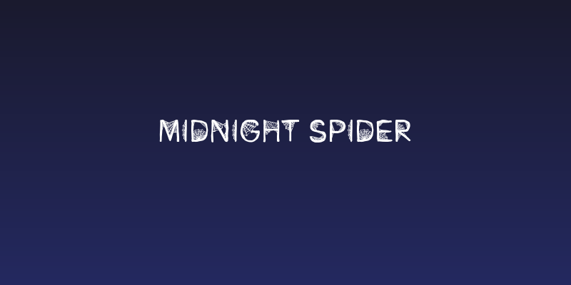 Midnight Spider Social Header