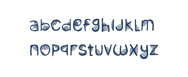 Midnight Spider Lowercase