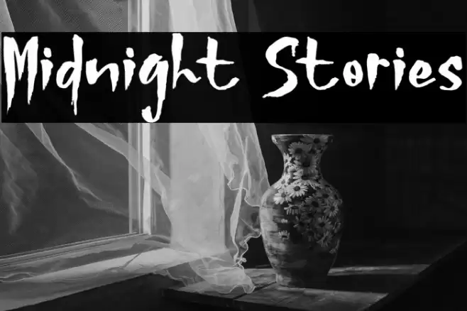 Midnight Stories Font examples