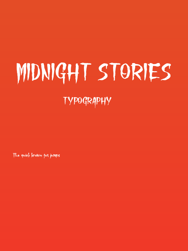 Midnight Stories Poster