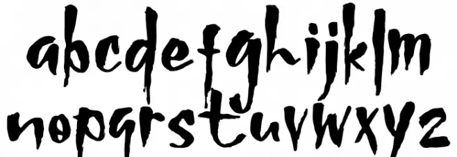 Midnight Stories Font Litere mici