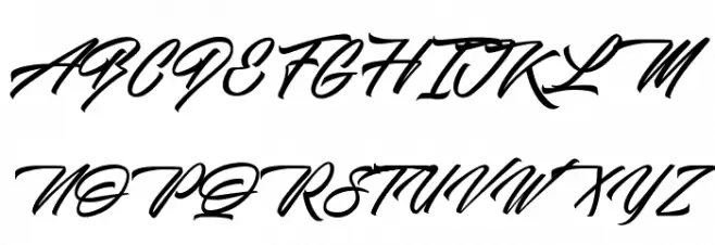 Midnight Street Font Litere mari