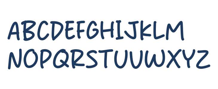 Midnight Study Uppercase