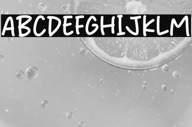 Midnight Study خط examples