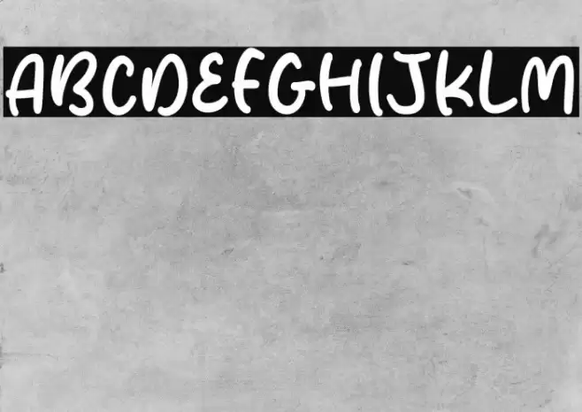 Midnight Sunday Font examples