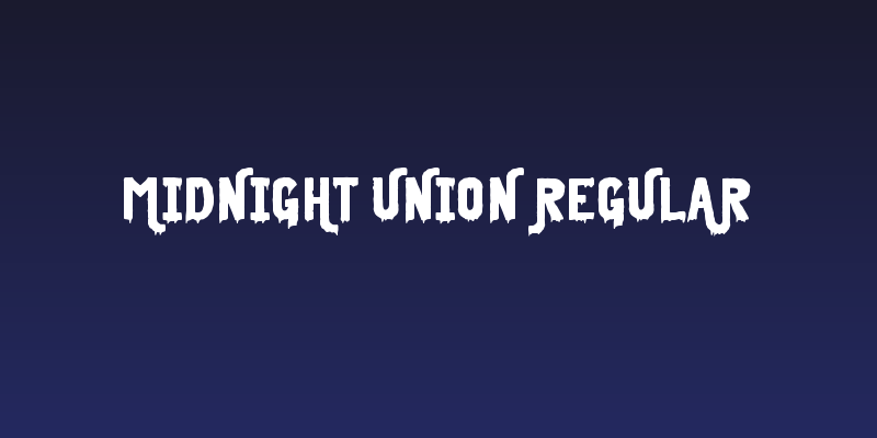 Midnight Union Regular Social Header