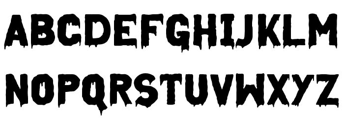 Midnight Union Regular Font LOWERCASE