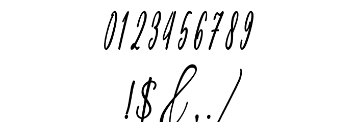 Midnight bba key Font OTHER CHARS