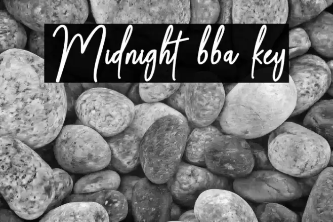 Midnight bba key Example 3
