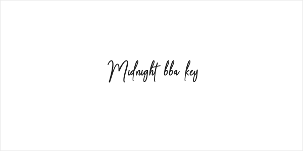 Midnight bba key Logo