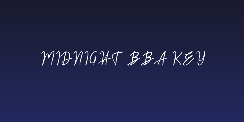 Midnight bba key Social Header