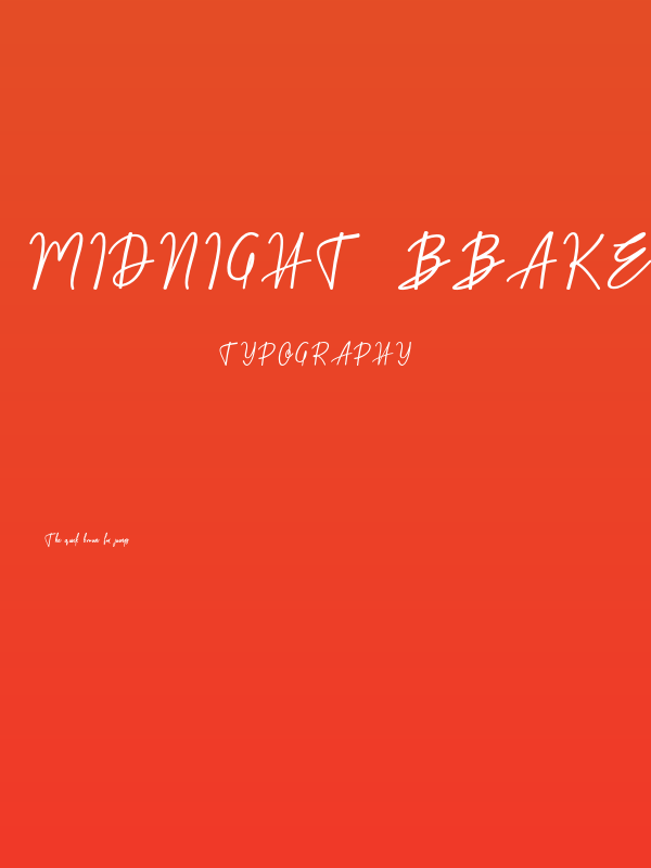 Midnight-bbakey Poster