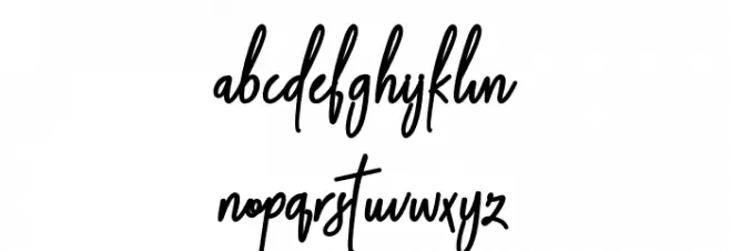 Midnight-bbakey 字体 小写