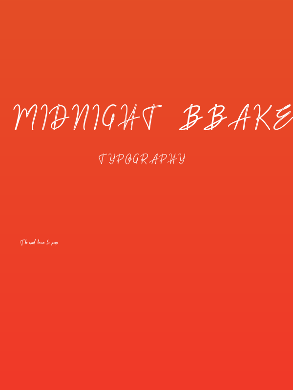 Midnight-bbakey Poster