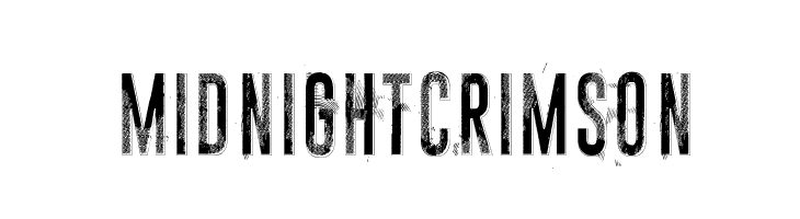 Midnight crimson  フリーフォントのダウンロード