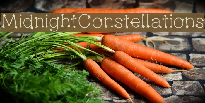 MidnightConstellations Font examples