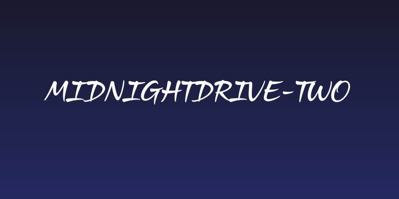 MidnightDrive-Two Social Header