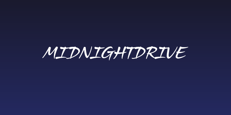MidnightDrive Social Header