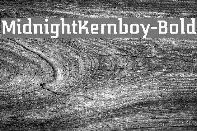 MidnightKernboy-Bold Example 3
