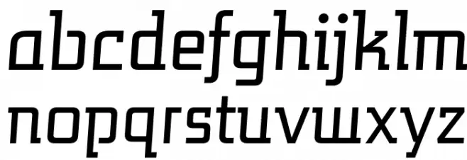 MidnightKernboy-Italic خط أحرف صغيرة