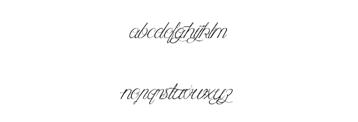 MidnightLegend Font LOWERCASE