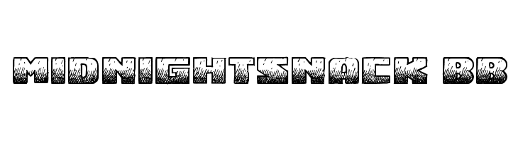 MidnightSnack BB Font