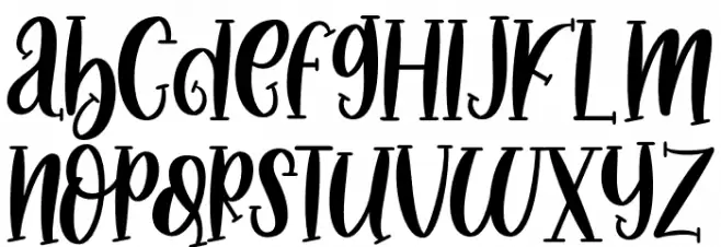 MidnightStoryRegular Шрифта ВЕРХНИЙ