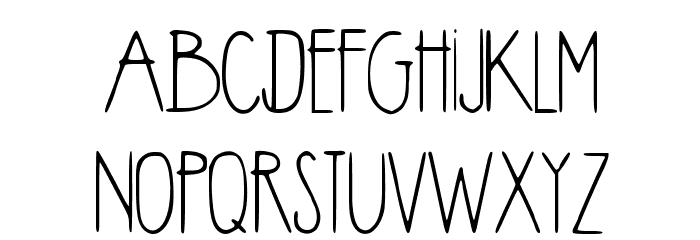 Midnight_Hymn Font LOWERCASE