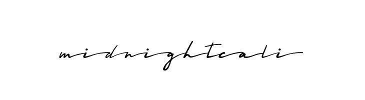 Midnightcali Font - FFonts.net