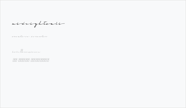 Midnightcali Business Card